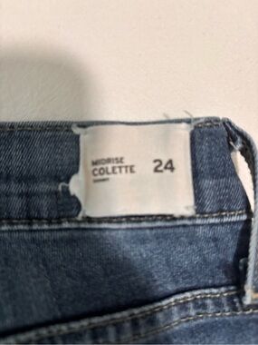 Hudson Jeans Midrise Colette Jeans - Blue Denim